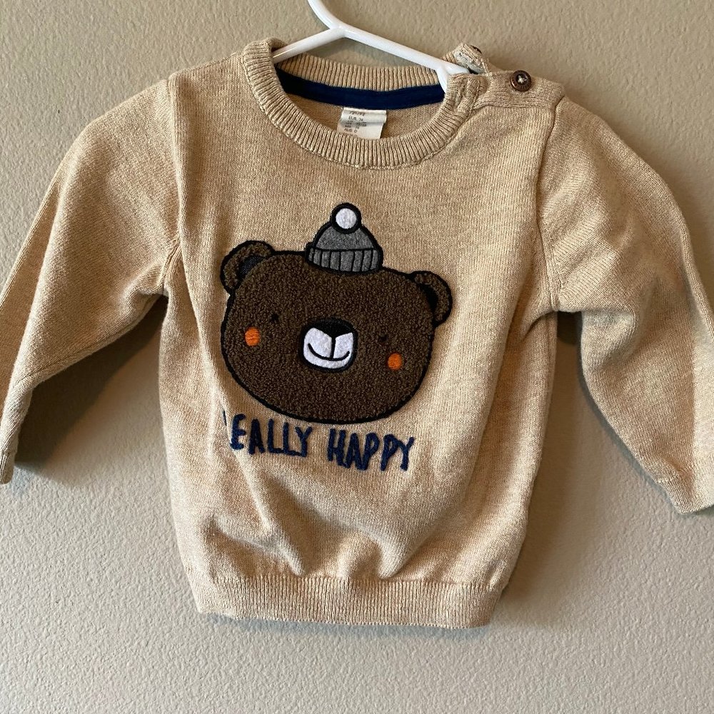 lightly used kids H&M sweater size 6-9months